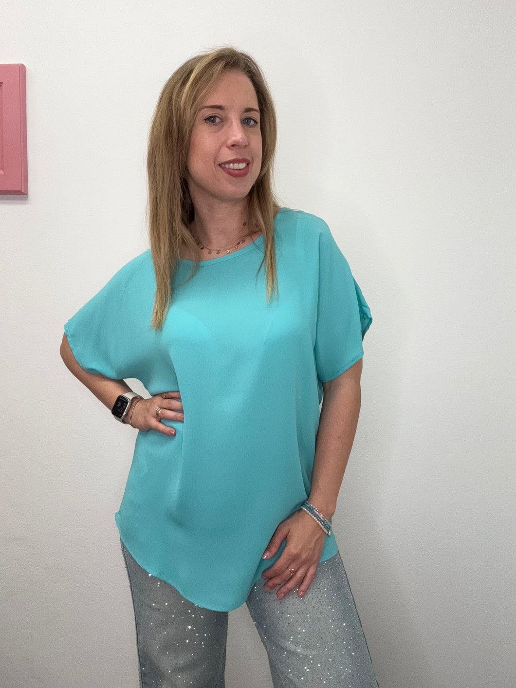 Blusa scollo a barca curvy - abbigliamento - Jiveley