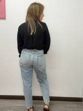 Carica l&#39;immagine nel visualizzatore di Gallery, Jeans MOM strass - abbigliamento - Stilosa
