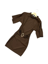 Carica l&#39;immagine nel visualizzatore di Gallery, ABito corto jersey con cinta - abbigliamento - Stilosa
