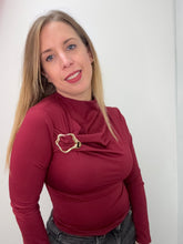 Carica l&#39;immagine nel visualizzatore di Gallery, Maglia ripresa morsetto a lato - abbigliamento - Stilosa
