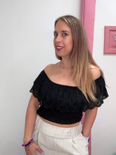 Carica l'immagine nel visualizzatore di Gallery, Top macramè con fascia - abbigliamento - Stilosa
