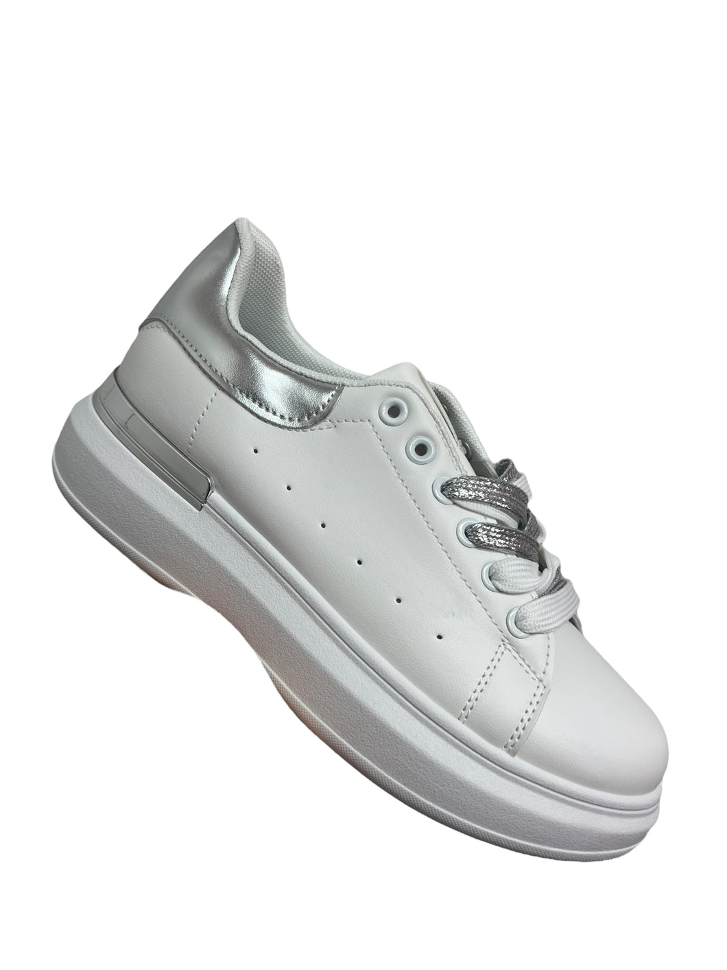 Sneakers lacci irridescenti - Scarpe - Stilosa