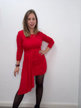 Carica l&#39;immagine nel visualizzatore di Gallery, Abito con arriccio sul lato - abbigliamento - Artigli
