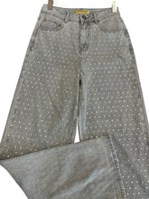 Carica l'immagine nel visualizzatore di Gallery, Jeans Denim con strass - abbigliamento - Artigli
