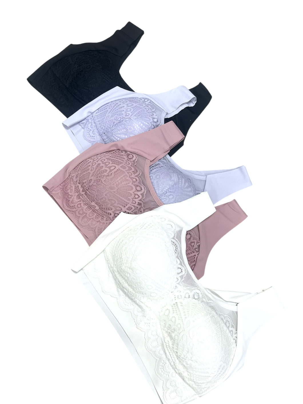 Top con pizzo e trasparenza - Intimo - Stilosa