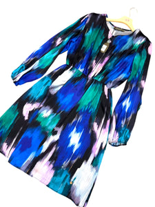 Abito con bottoni in tessuto - abbigliamento - Jiveley