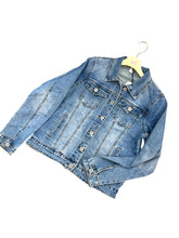 Carica l&#39;immagine nel visualizzatore di Gallery, Giacca jeans curvy - abbigliamento - Stilosa
