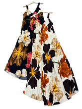 Carica l'immagine nel visualizzatore di Gallery, Abito lungo svasato fiori - abbigliamento - Stilosa
