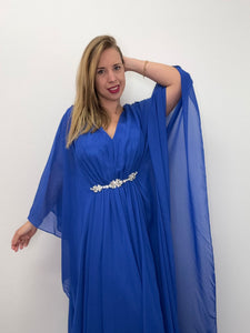 Abito bluette con mantella applicata - abbigliamento - Stilosa