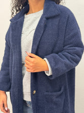 Carica l&#39;immagine nel visualizzatore di Gallery, Cappotto pelosetto con collo - abbigliamento - Stilosa

