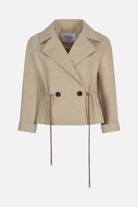 Trench doppiopetto corto - abbigliamento - Artigli