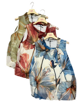 Carica l'immagine nel visualizzatore di Gallery, Blusa smanicata con fiocco al collo - abbigliamento - Stilosa
