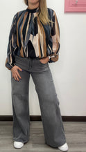 Carica l&#39;immagine nel visualizzatore di Gallery, Jeans gamba ampia grey - abbigliamento - TWO-WAY
