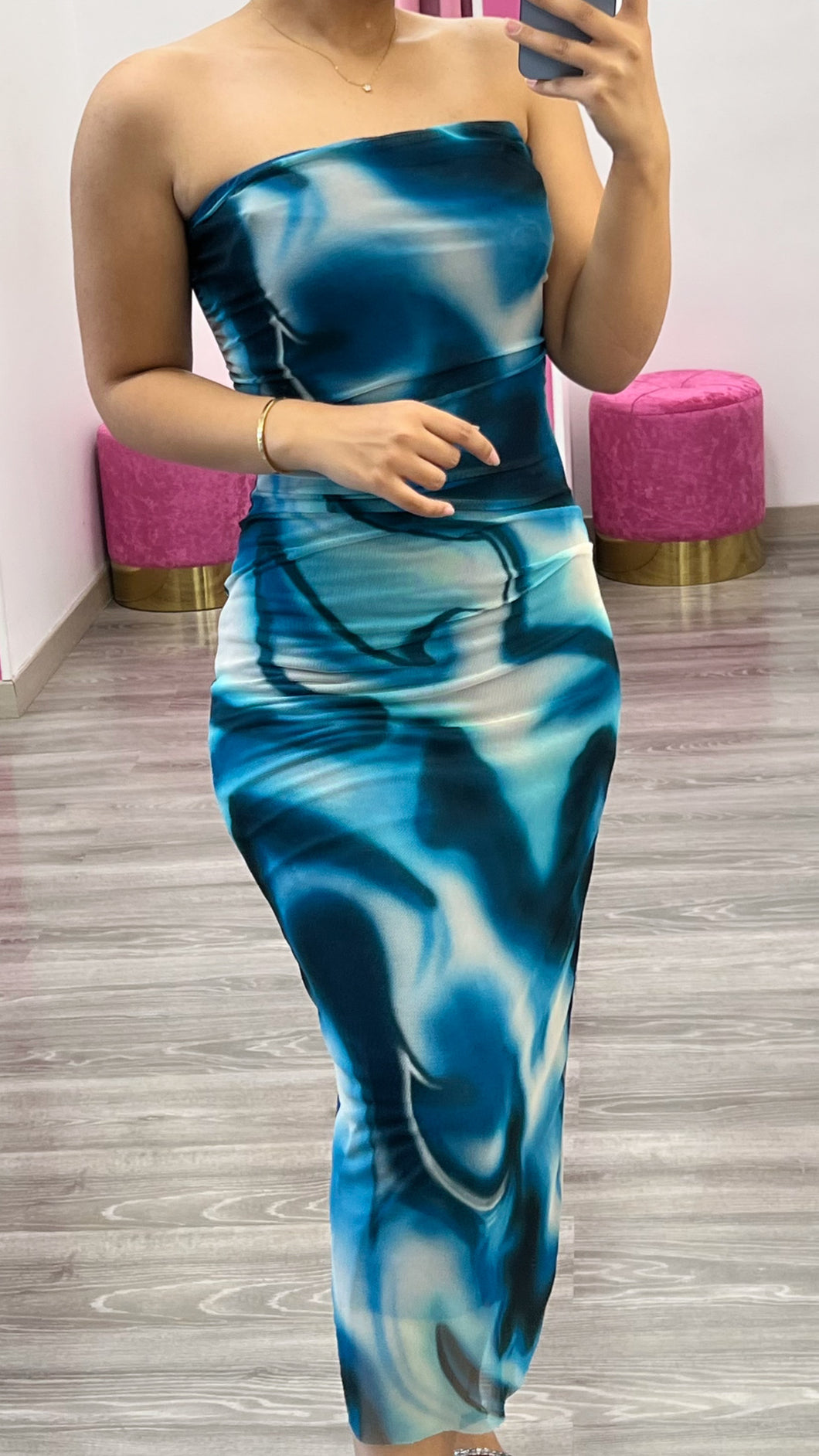 Abito tulle tagliato seno - abbigliamento - Stilosa