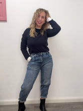 Carica l'immagine nel visualizzatore di Gallery, Jeans blu ballon 1791 - abbigliamento - Stilosa
