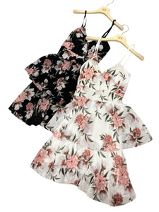Abito corto peonie - abbigliamento - Stilosa