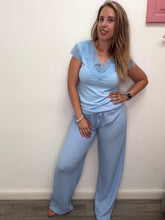 Carica l'immagine nel visualizzatore di Gallery, Maglia costina inserti pizzo - abbigliamento - Stilosa
