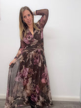 Carica l&#39;immagine nel visualizzatore di Gallery, Abito lungo tulle flower - abbigliamento - Stilosa
