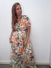 Carica l'immagine nel visualizzatore di Gallery, Abito lungo tulle fantasia - abbigliamento - Artigli
