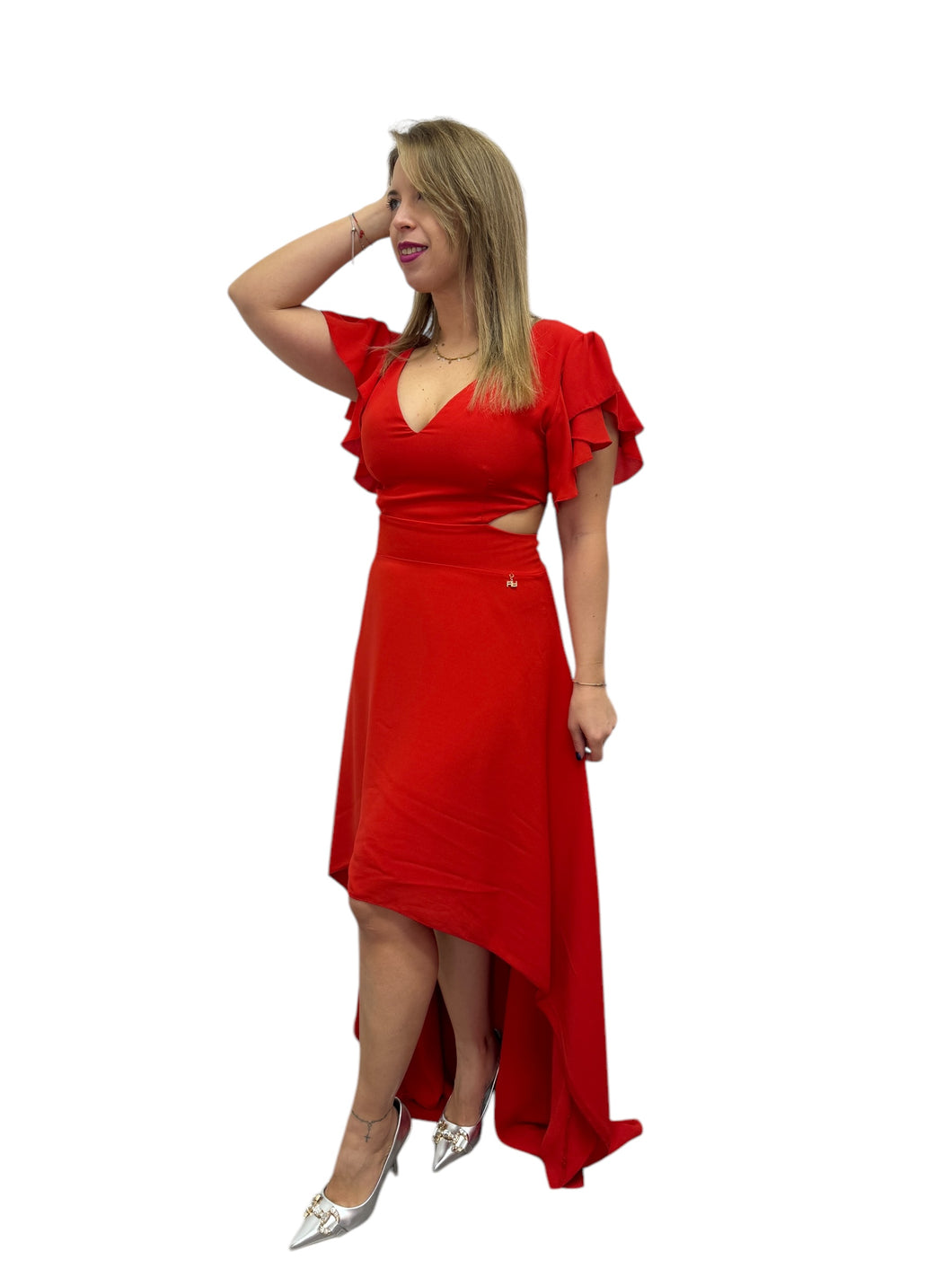 Abito asimmetrico aperture - abbigliamento - Artigli