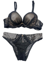 Carica l&#39;immagine nel visualizzatore di Gallery, Completo POLE nero/beige - Intimo - Stilosa
