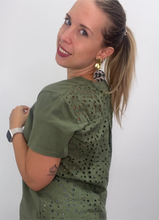 Carica l&#39;immagine nel visualizzatore di Gallery, T-shirt schiena traforata - abbigliamento - Stilosa
