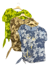 Carica l'immagine nel visualizzatore di Gallery, Maxitshirt nodo fiori - abbigliamento - Stilosa
