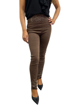 Carica l&#39;immagine nel visualizzatore di Gallery, Jeans skinny fascia e strass - JEANS - Stilosa
