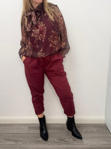 Panta stretch con tasca obliqua - abbigliamento - Stilosa
