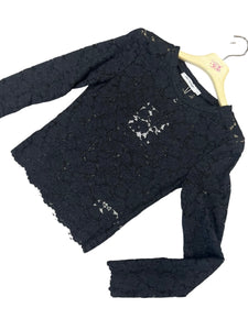 Maglia girocollo pizzo - abbigliamento - Artigli