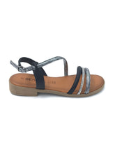 Carica l'immagine nel visualizzatore di Gallery, Sandalo flat intreccio pelle - Scarpe - Stilosa
