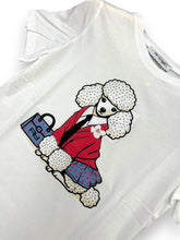 Carica l&#39;immagine nel visualizzatore di Gallery, T-shirt manica corta barboncino - abbigliamento - Artigli
