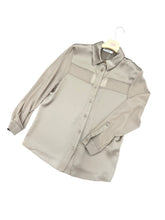 Carica l&#39;immagine nel visualizzatore di Gallery, Camicia con inserto georgette - abbigliamento - Artigli
