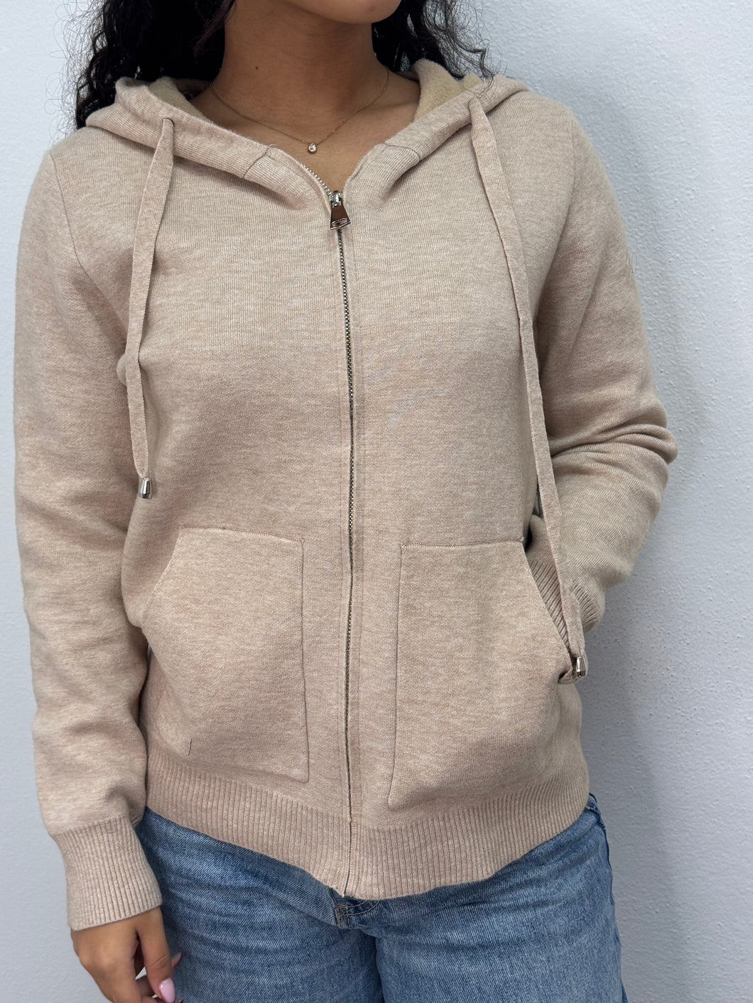 Giacca felpa con pelo interno - abbigliamento - Stilosa
