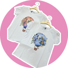 Carica l&#39;immagine nel visualizzatore di Gallery, T-shirt con stampa mongolfiera - abbigliamento - Stilosa
