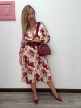 Carica l&#39;immagine nel visualizzatore di Gallery, Abito midi fantasia fiorita - abbigliamento - Jiveley
