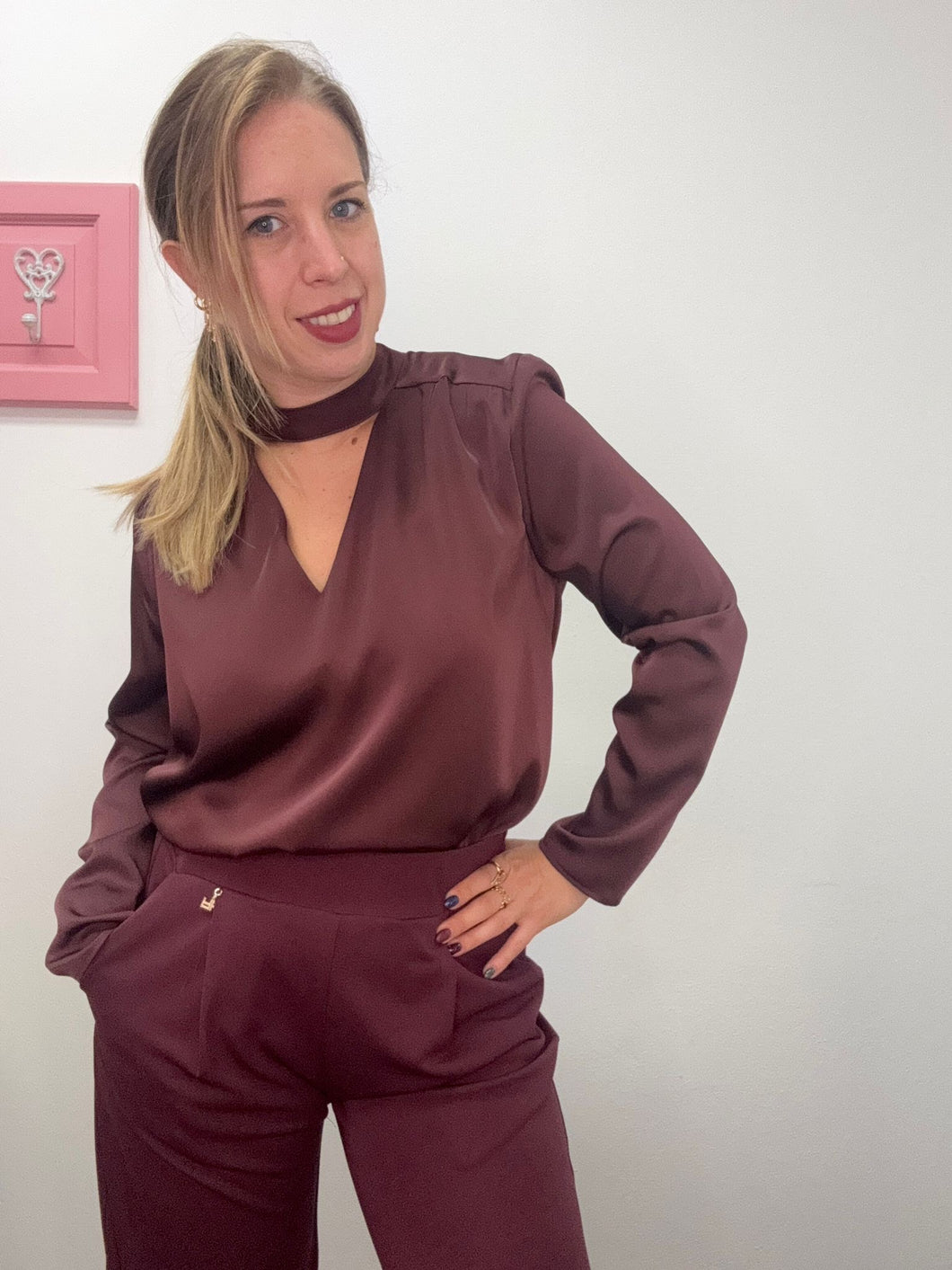 Blusa in raso - abbigliamento - Artigli