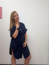 Carica l&#39;immagine nel visualizzatore di Gallery, Abito con laccetto e bottone - abbigliamento - Stilosa
