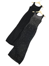 Carica l&#39;immagine nel visualizzatore di Gallery, Abito lungo strass e trasparenze - abbigliamento - Stilosa
