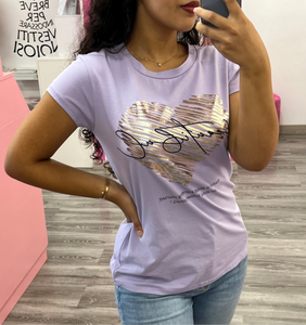 T-shirt BEAUTIFULL heart - abbigliamento - Stilosa