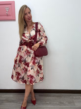 Carica l&#39;immagine nel visualizzatore di Gallery, Abito midi fantasia fiorita - abbigliamento - Jiveley
