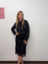 Carica l&#39;immagine nel visualizzatore di Gallery, Gonna midi in pizzo - abbigliamento - Artigli
