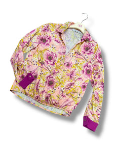 Camicia incrocio fantasia fiorita - abbigliamento - Artigli