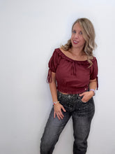 Carica l'immagine nel visualizzatore di Gallery, Blusa con coulisse - abbigliamento - Artigli
