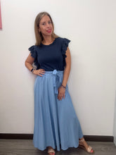 Carica l&#39;immagine nel visualizzatore di Gallery, Gonna lunga con cint a fiocco - abbigliamento - Stilosa
