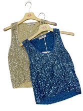 Carica l'immagine nel visualizzatore di Gallery, Canotta paillettes - abbigliamento - Artigli
