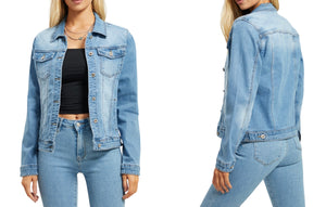 Giacca jeans curvy - abbigliamento - Stilosa