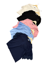 Carica l'immagine nel visualizzatore di Gallery, Maglia profilo manica di pizzo - abbigliamento - Stilosa
