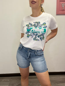 Short jeans tasca paillettes - abbigliamento - Stilosa