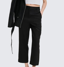 Carica l&#39;immagine nel visualizzatore di Gallery, Pantalone basic. nero - abbigliamento - TWO-WAY

